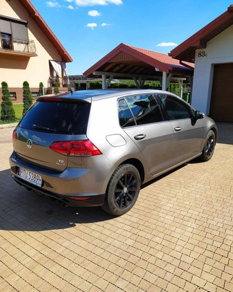 Volkswagen Golf cena 41500 przebieg: 127000, rok produkcji 2015 z Turek małe 92